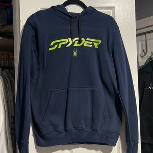 Navy blue Spyder hoodie